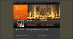 Desktop Screenshot of parroquiacristorey.com